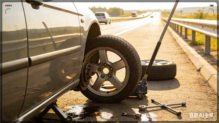 龙岗区高速公路扎胎-汽车流动补胎