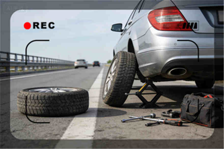 龙岗区高速公路爆胎-汽车换轮胎